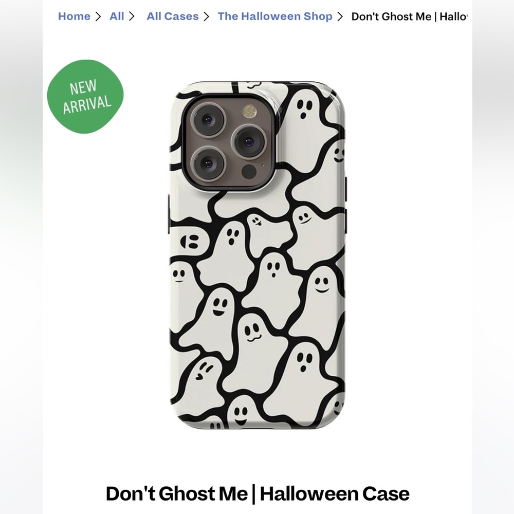 Casely | Cute Ghost Phone Case, iPhone 14 Pro